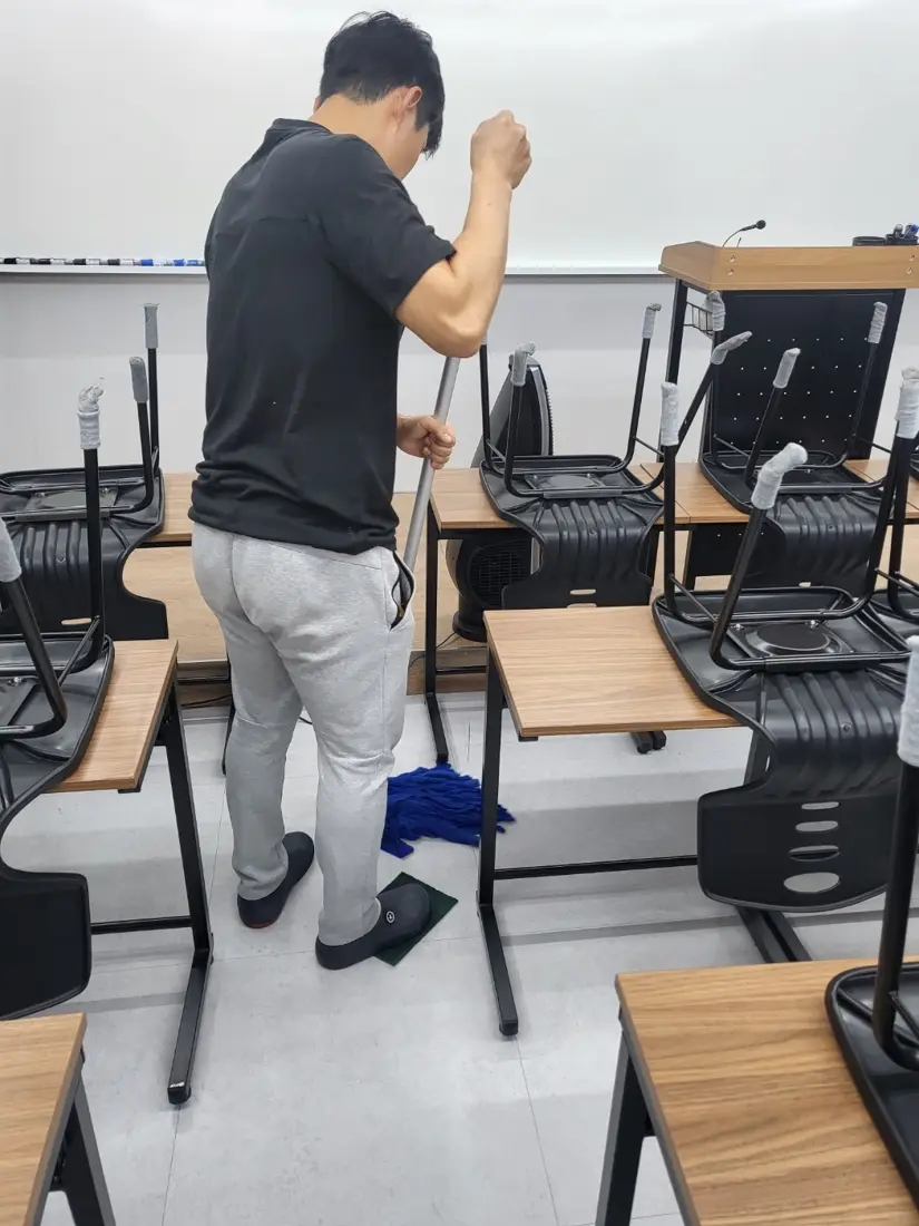 행진크린 유치원청소 관련 작업자료