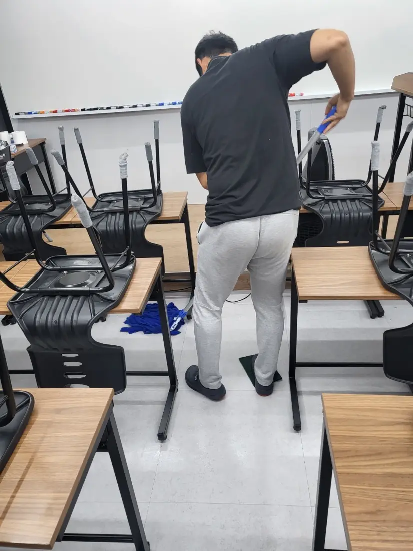 행진크린 유치원청소 관련 작업자료